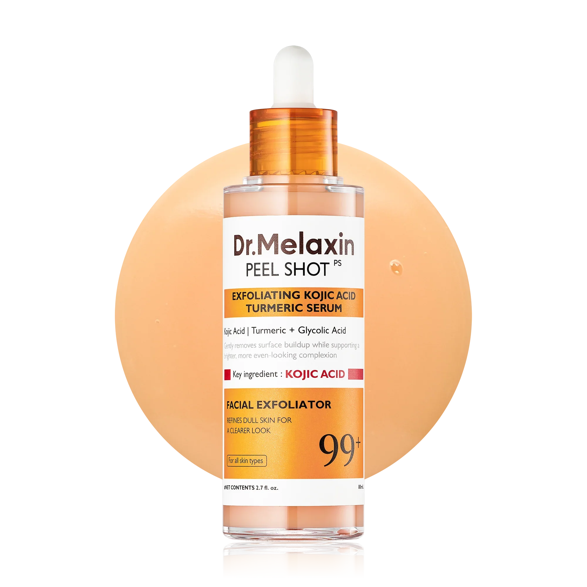 Dr.Melaxin Peel Shot Kojic Acid Turmeric Serum 80ml