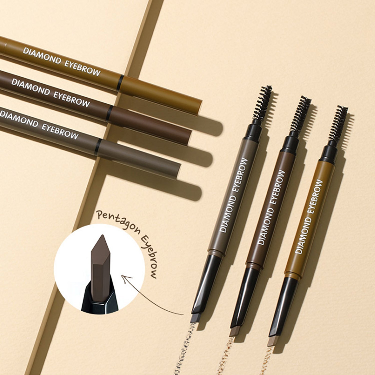 RiRe Diamond Eyebrow 0.35g 3 Colors