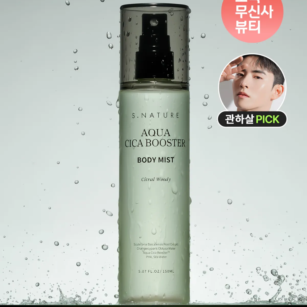 S.NATURE Aqua Cica Booster Body Mist 150ml