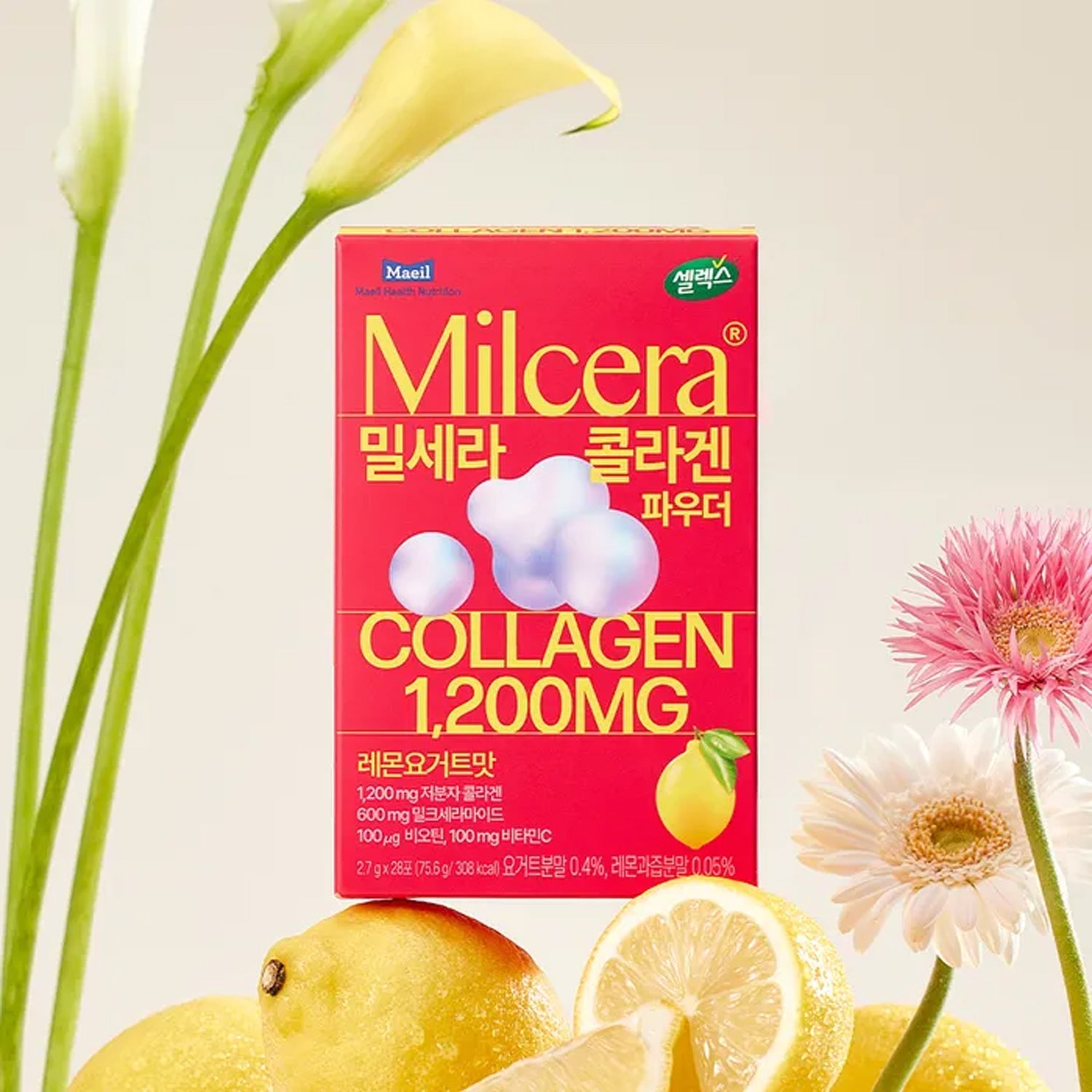 Selex Milcera Collagen Powder Stick (28 Sachets) / Milk Ceramide