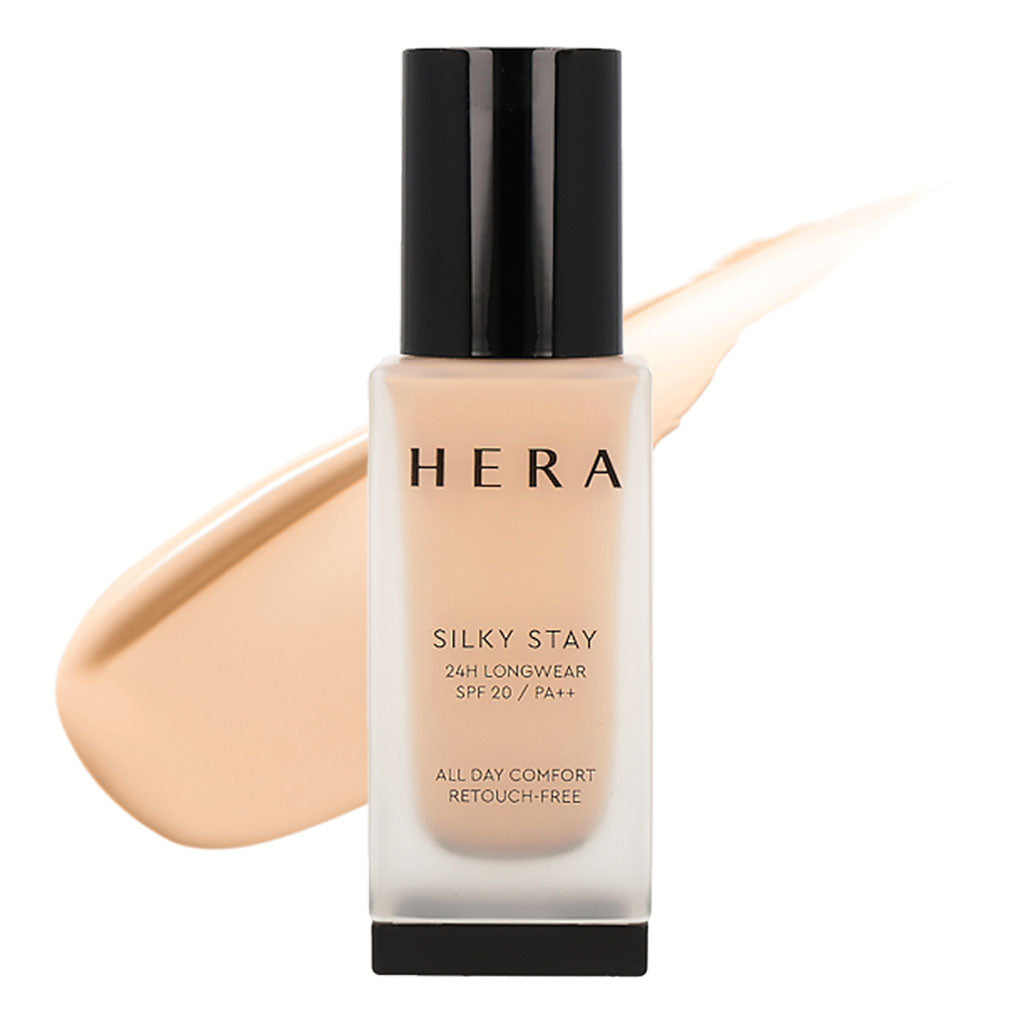 HERA Silky Stay 24H Longwear SPF20 PA++ 30g - DodoskinHERA Silky Stay 24H Longwear SPF20 PA++ 30g - 21N1
