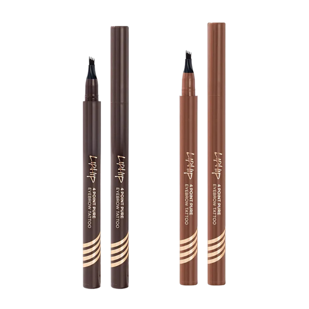 LIPHIP 4-Point Pure Look Eyebrow Tattoo Pen 0.8g 2 Colors