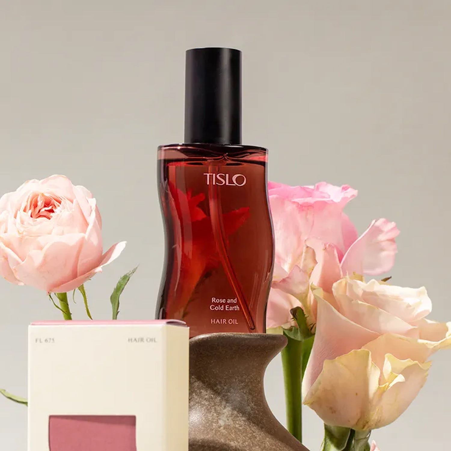 TISLO Hair Oil 80ml (Rose & Cold Earth)