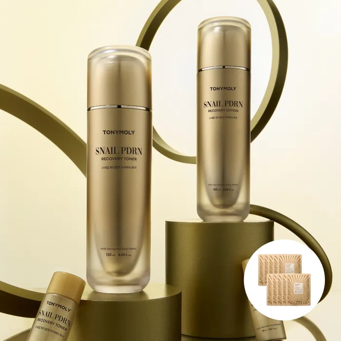 TONYMOLY Snail PDRN Recovery Toner & Lotion Duo Set
