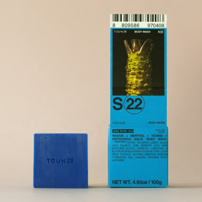 TOUN28 S22 Wasabi + Menthol Body Soap 100g
