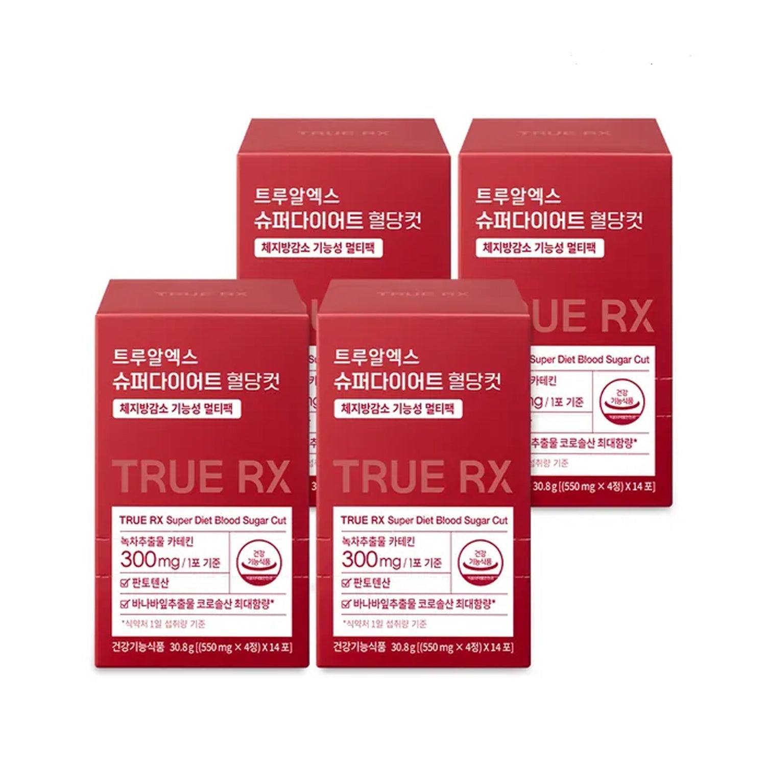 TRUE RX Super Diet Blood Sugar Cut 2.2g × 14 Sticks (4 Boxes)