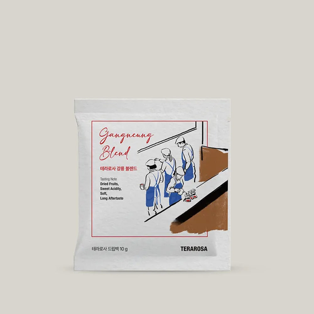 Terarosa Gangneung Blend Drip Bag Coffee Set (10 Packs)