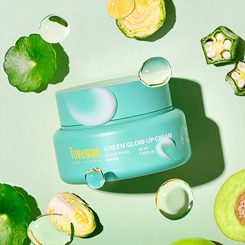Tovegan Colorfood Series Green Glow-Up Cream 50ml