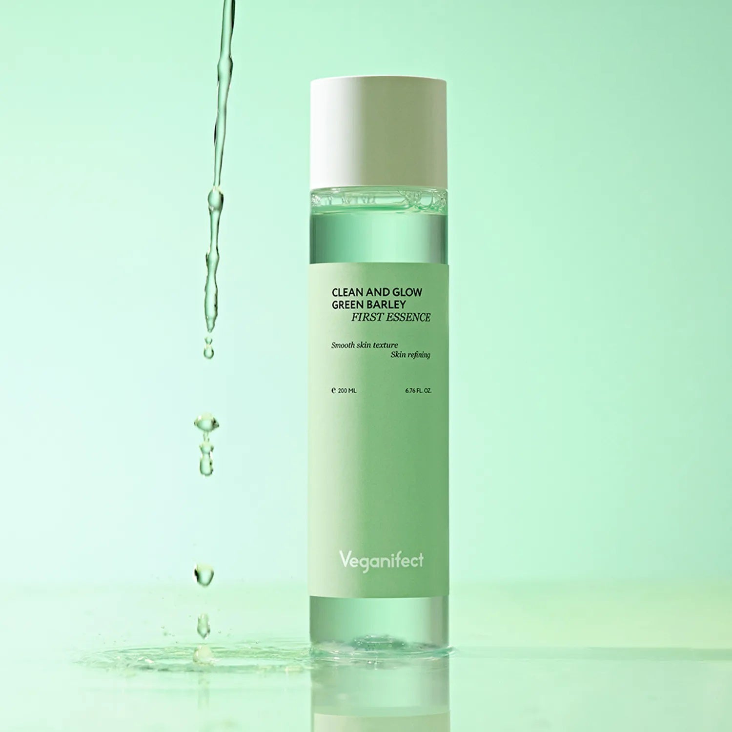 Veganifect Clean and Glow Green Barley First Essence 200ml