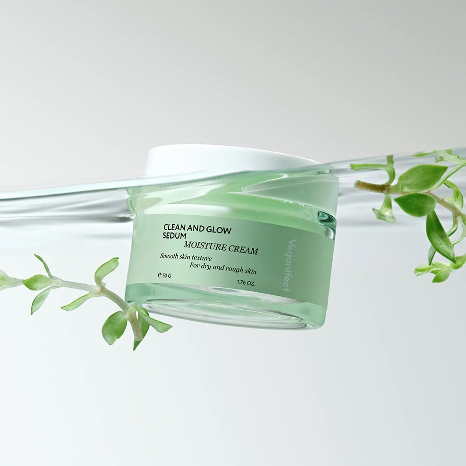 Veganifect Clean and Glow Sedum Moisture Cream 50g