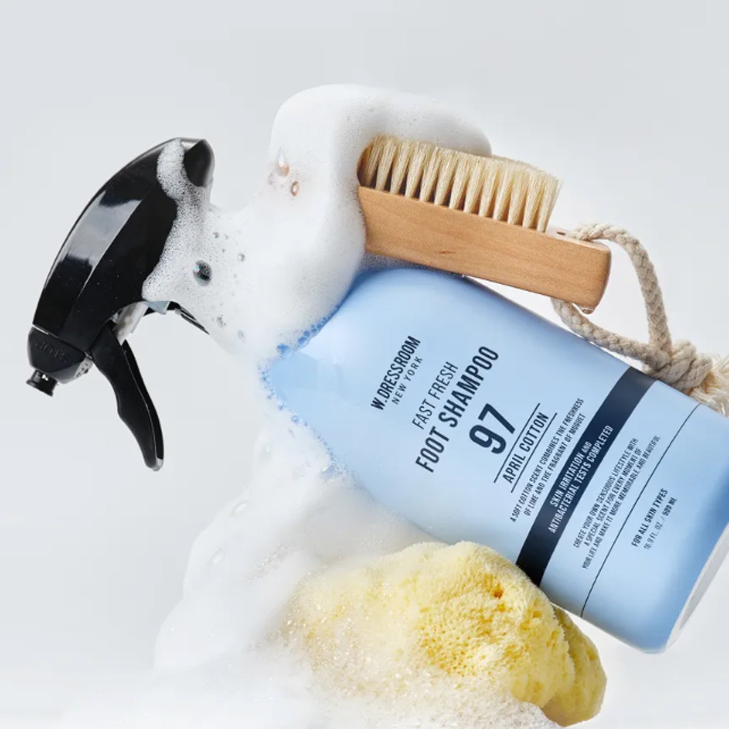 W.DRESSROOM Fast Fresh Foot Shampoo April Cotton 500ml