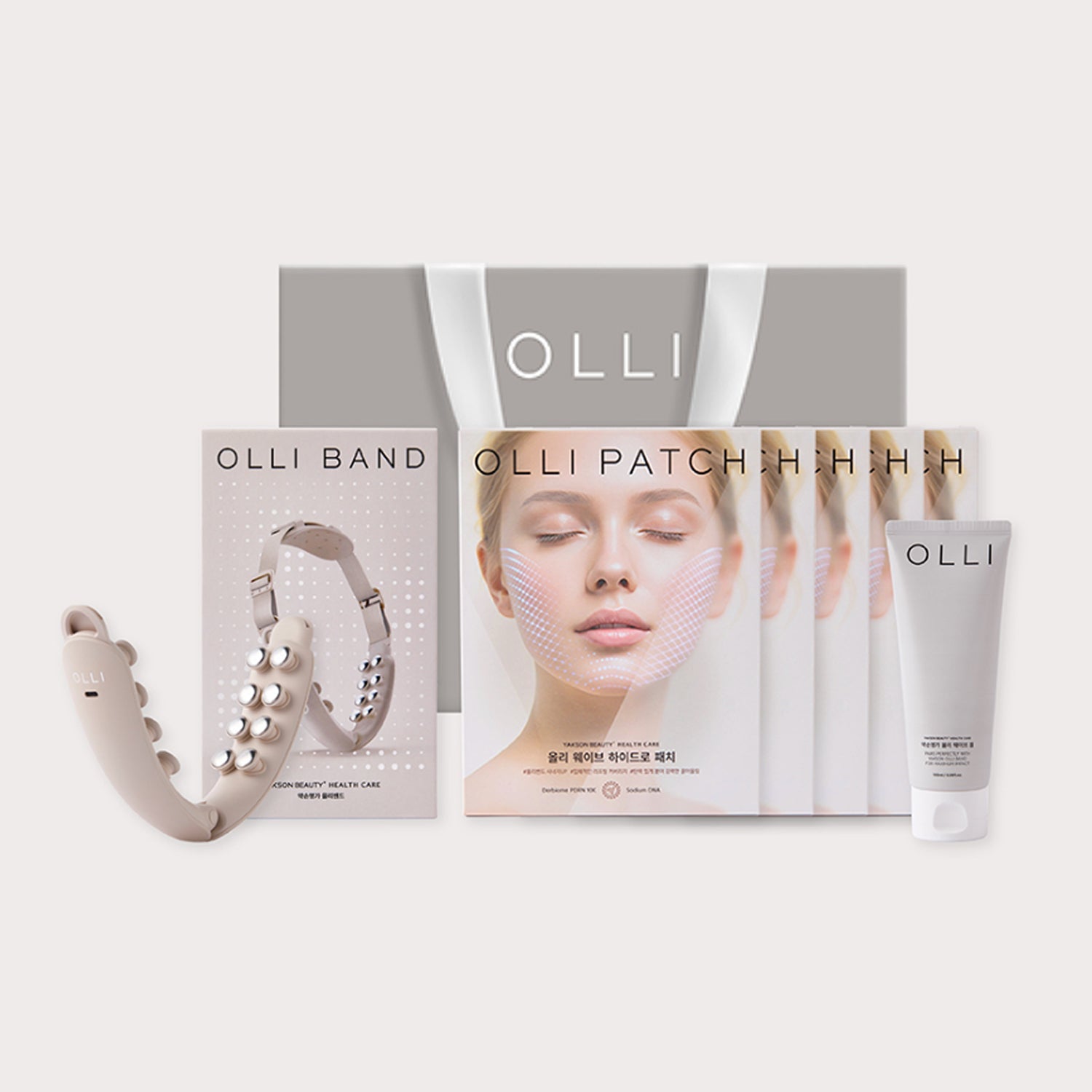 Yakson House Olli Band 1 Box + Olli Patch 5 Boxes + Olli Gel 1 Box 16-Wave Panel Lifting Device