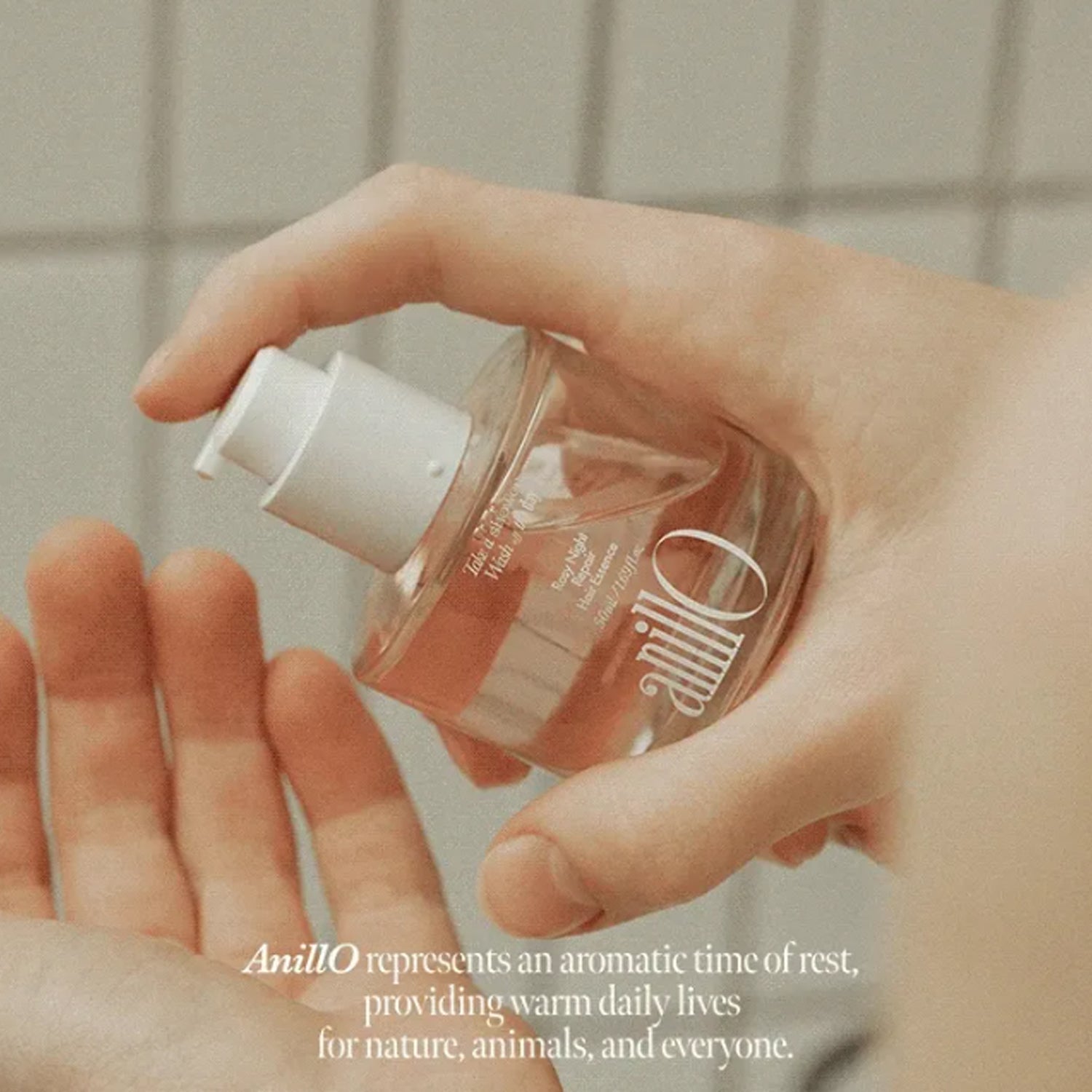 anillO Rosy Night Repair Hair Essence 50ml