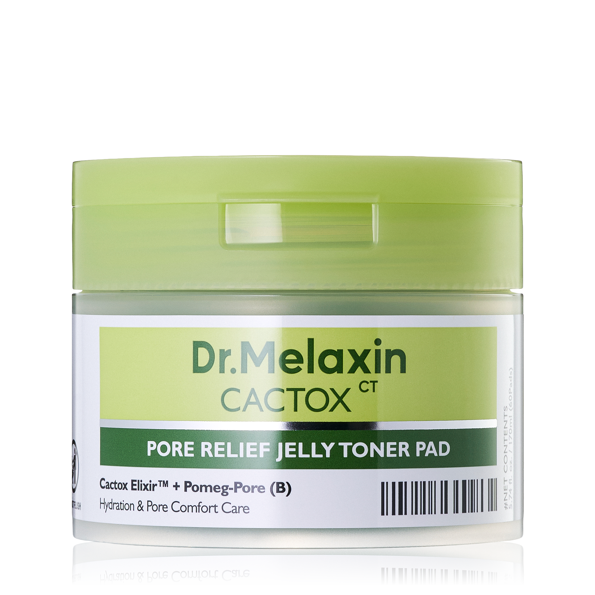 Dr.Melaxin Cactox Pore Relief Jelly Toner Pad 170ml 60pads