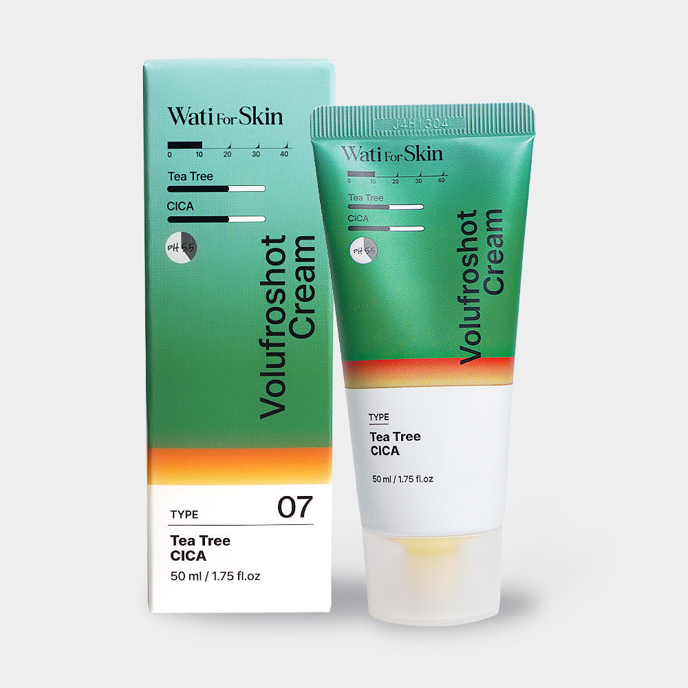 [Deal] Wati For Skin Tea Tree Cica Blemish Soothing Volufroshot Cream 50ml