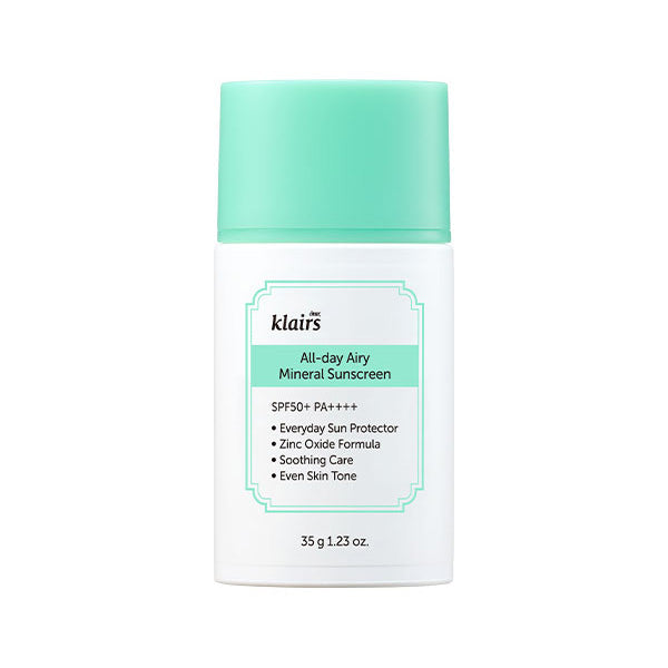 dear, klairs All-day Airy Mineral Sunscreen SPF50+ PA+++ 35g