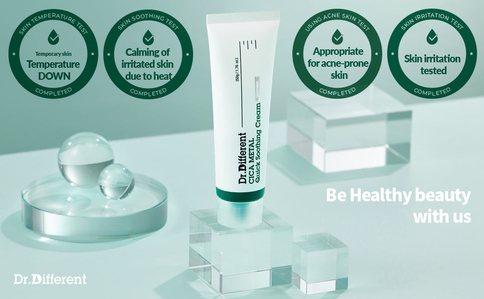 Dr.Different CICA METAL Quick Soothing Cream 50g - DODOSKIN