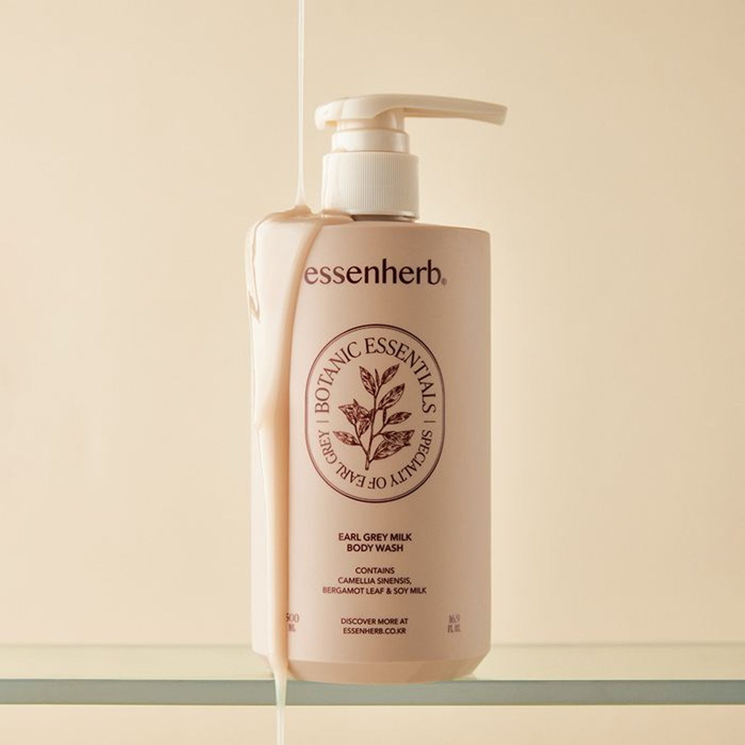 essenherb Earl Grey Milk Body Wash 500ml