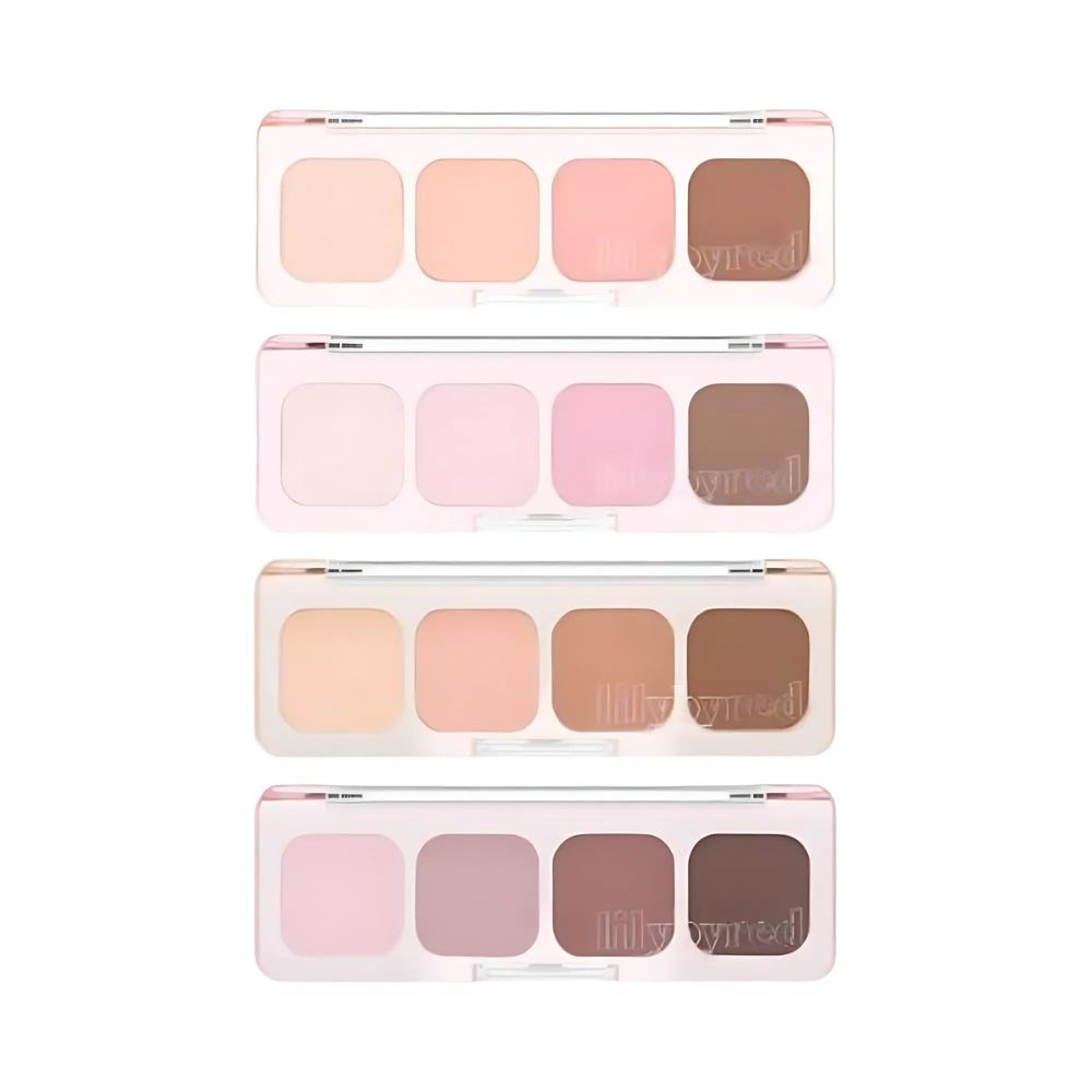The lilybyred New Mood It Palette 3g offers a versatile, easy-to-use quad of eyeshadows, perfect for creating a range of looks from natural to bold. 