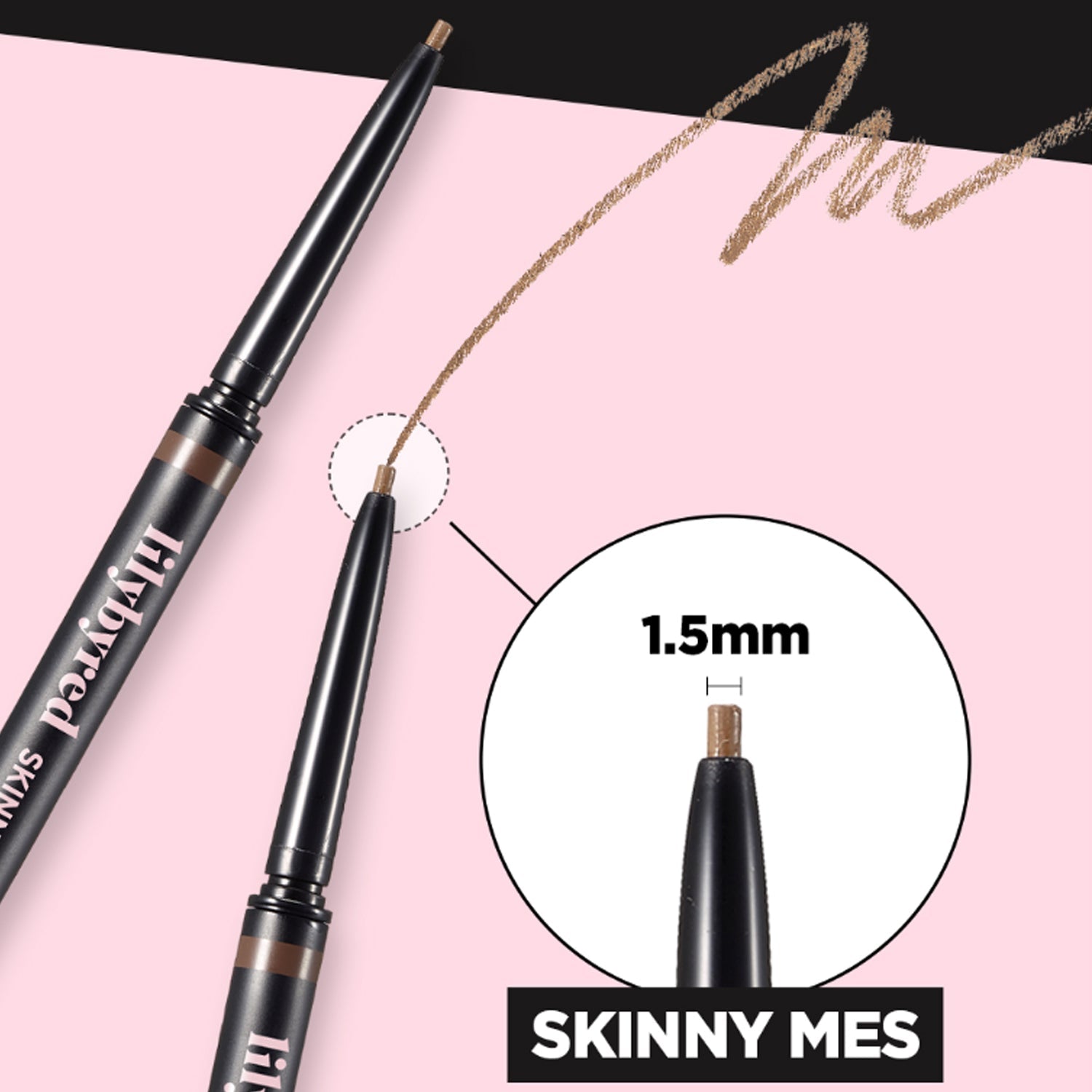 lilybyred Skinny Mes Brow Pencil 2 colors