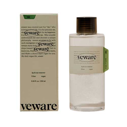 [VEWARE] vegan lip & eye remover 250ml - Dodoskin