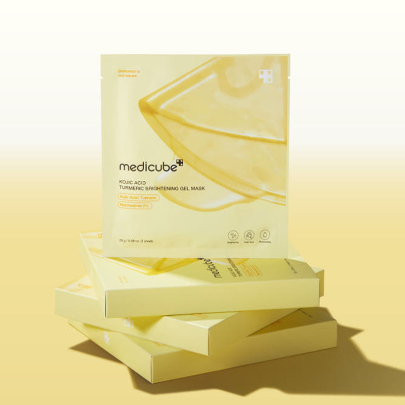 medicube Kojic Acid Turmeric Brightening Gel Mask 1Box (28g x 4ea)