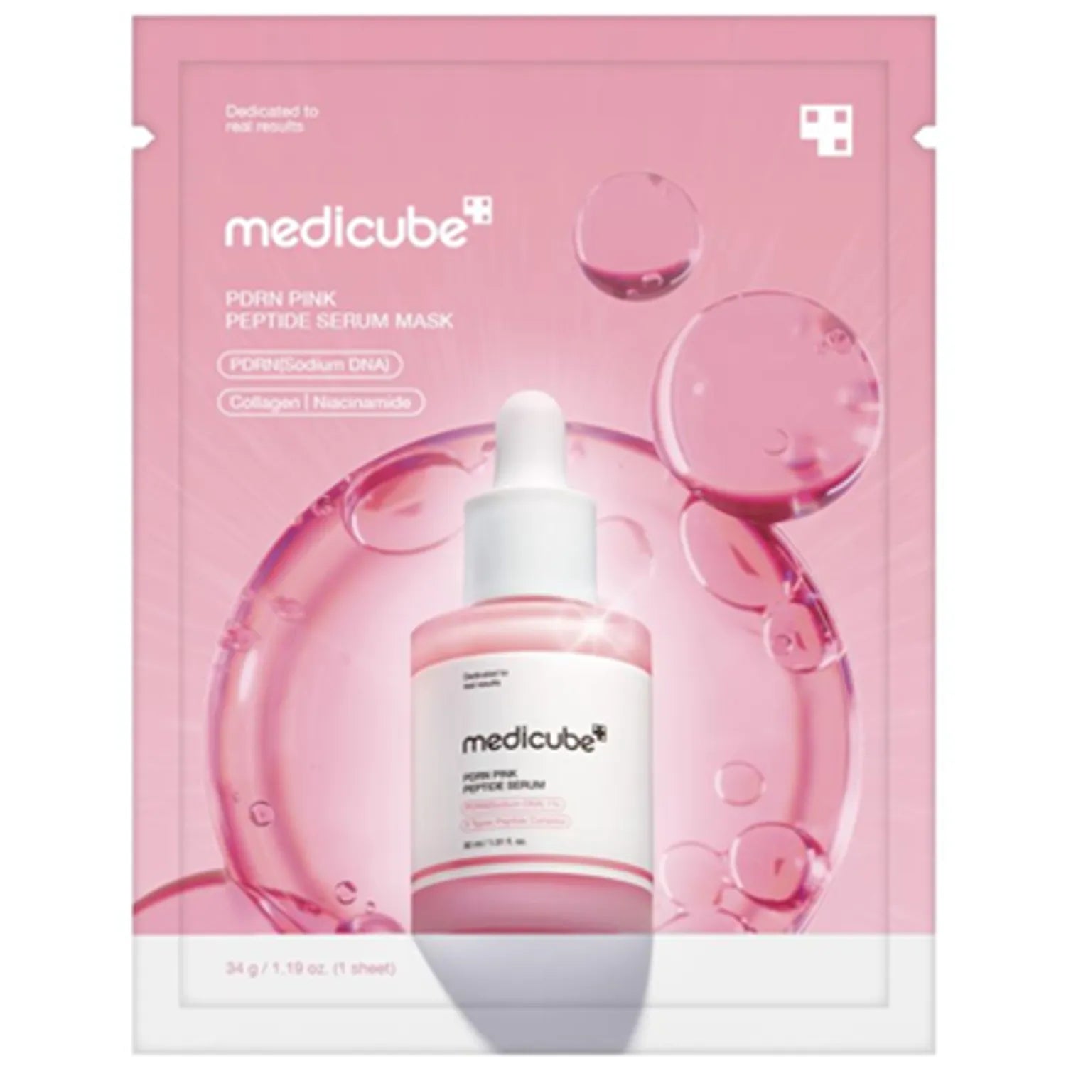 medicube PDRN Pink Peptide Ampoule Mask 23g x 5ea