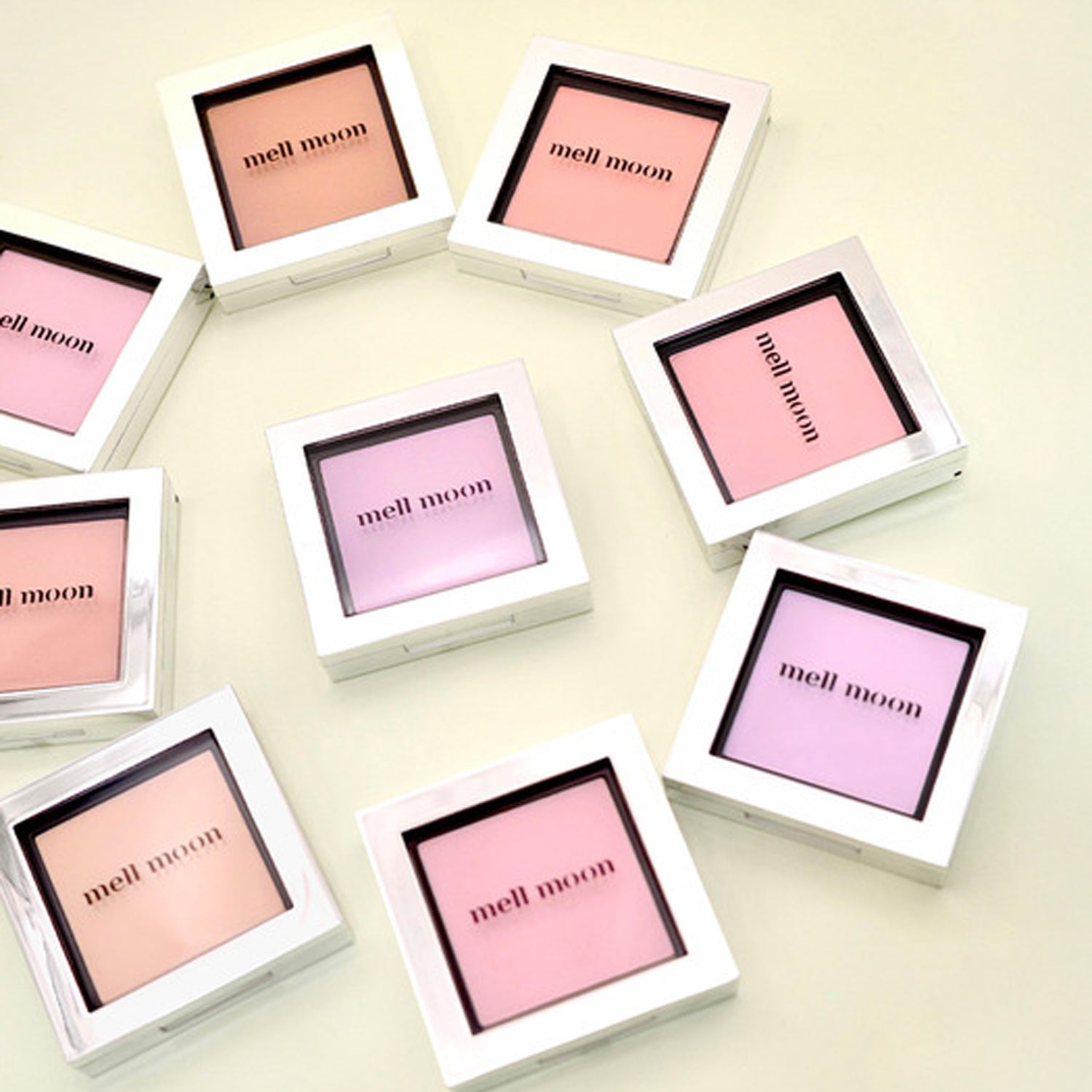mell moon Pure Blurring Blush 5.2g 6 Colors