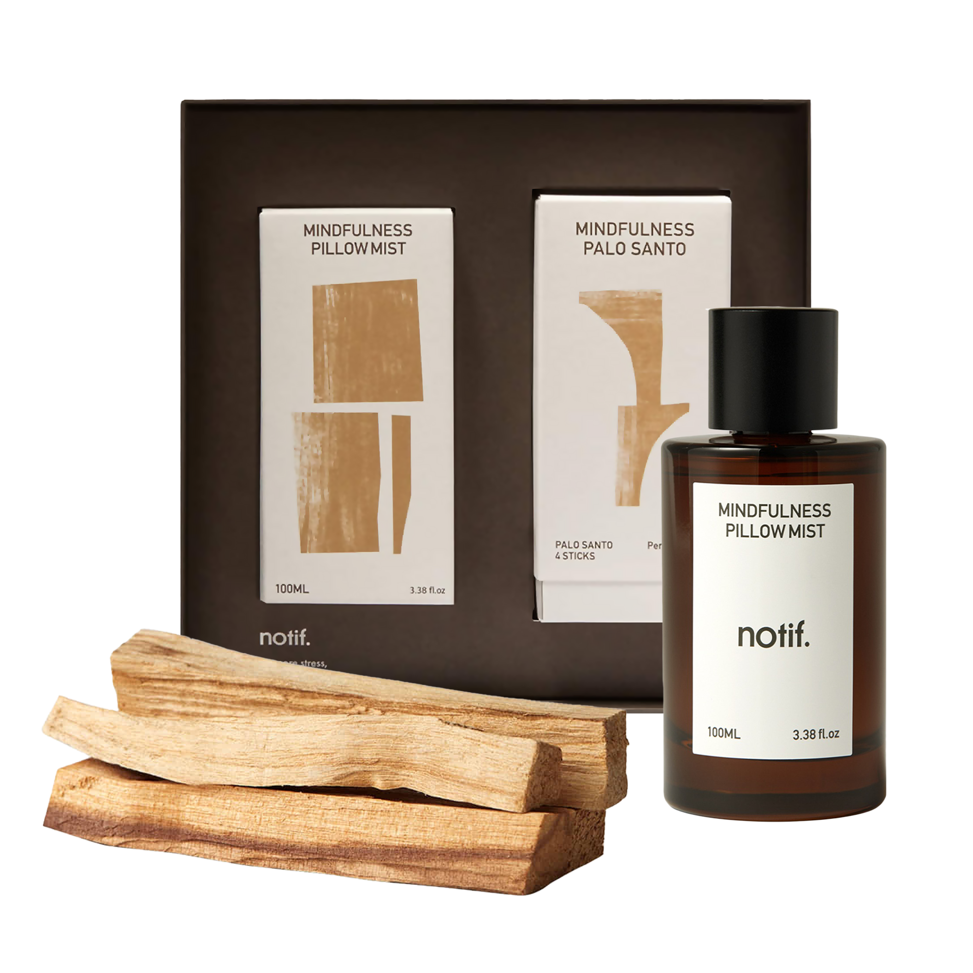 notif. Mindfulness Palo Santo 4p + Pillow Mist 100ml Set
