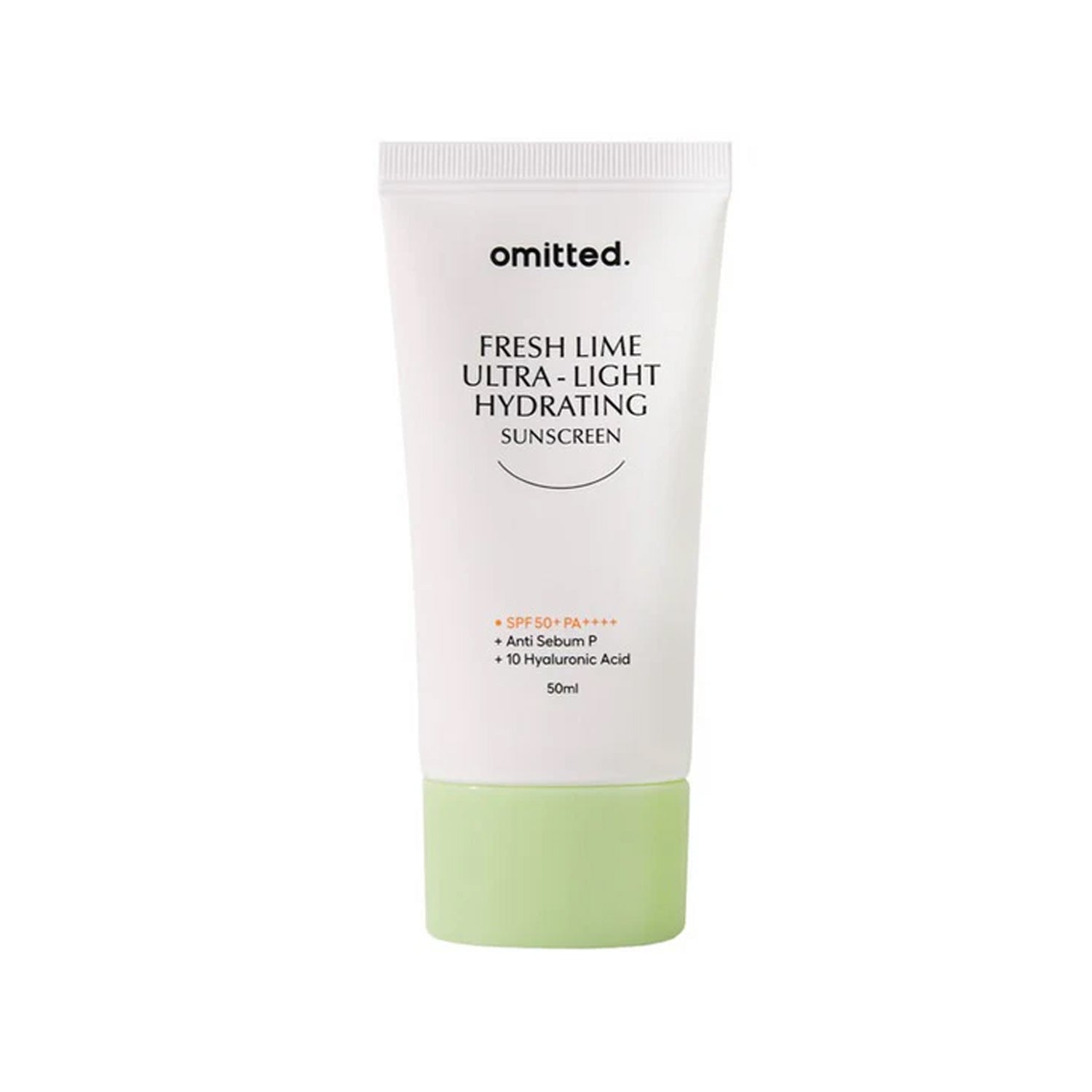 omitted Fresh Lime Ultra-Light Hydrating Sunscreen 50ml