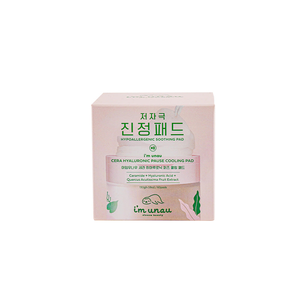 i'm unau Cera Hyaluronic Pause Cooling Pad 130g 60ea