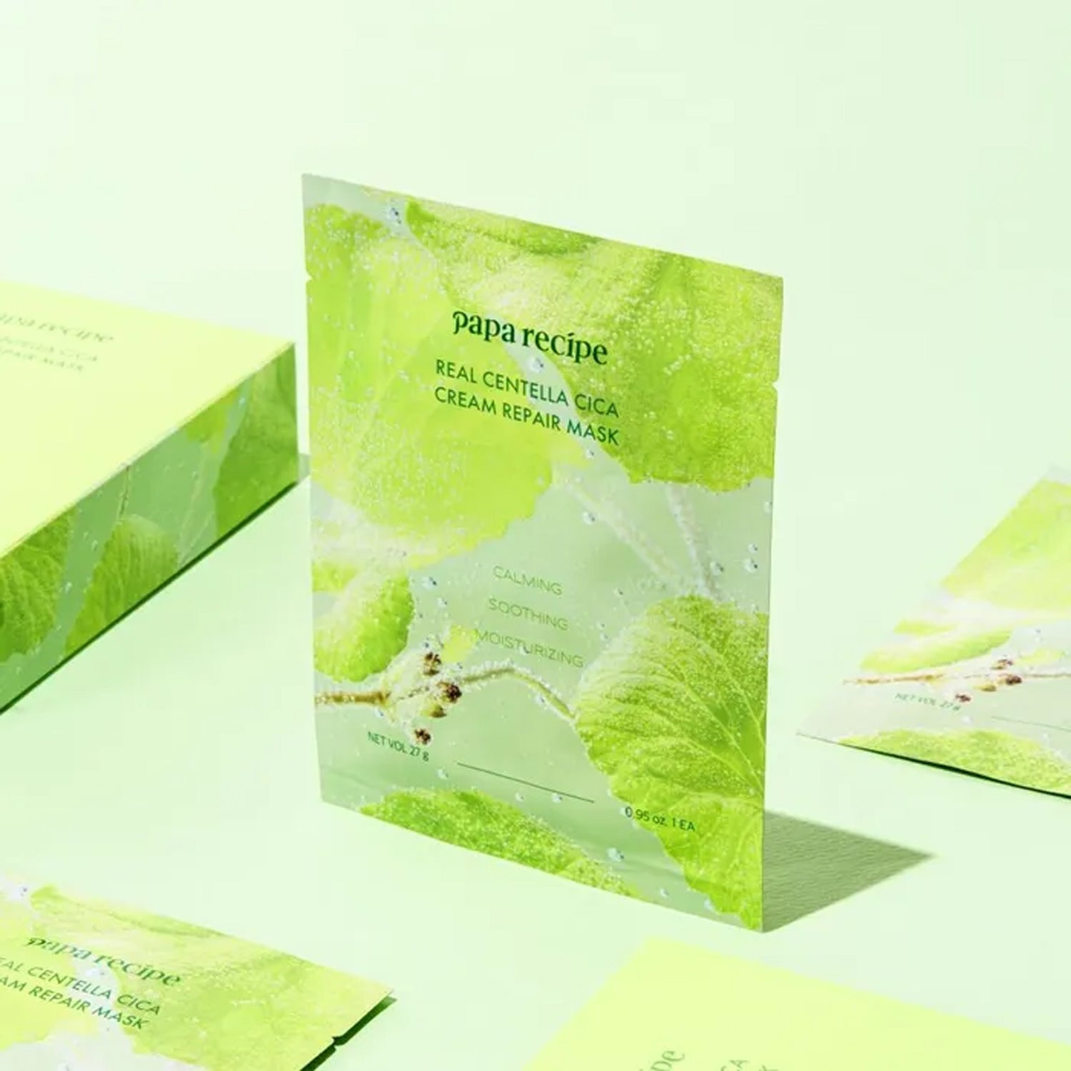 papa recipe Real Centella Cica Cream Repair Mask 27g * 10ea
