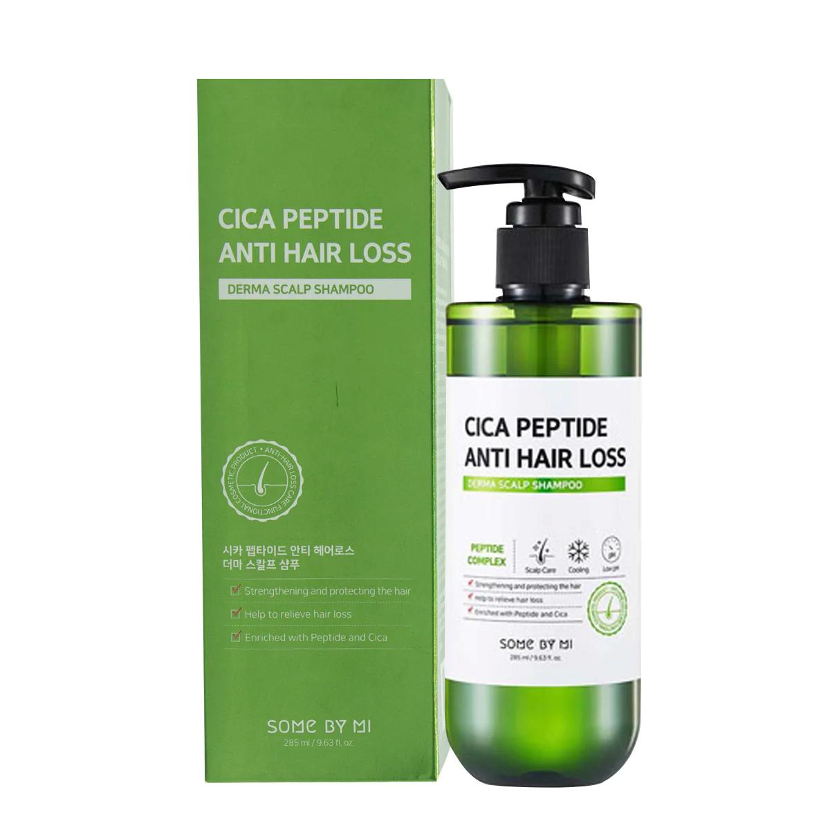 SOME BY MI Cica Peptide Anti Hair Loss Derma Scalp Shampoo 285ml - DODOSKIN