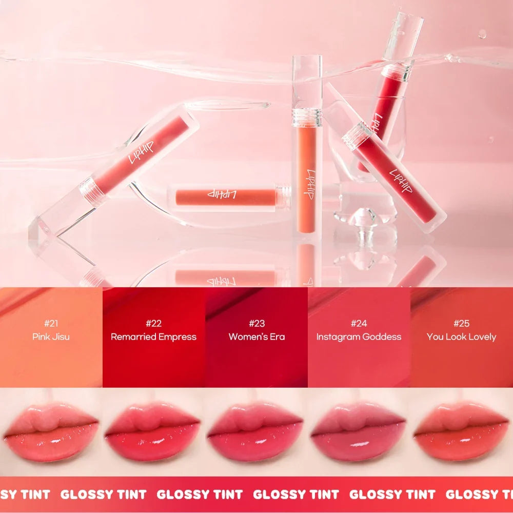LIPHIP Glossy Lip Tint 3g 5 colors
