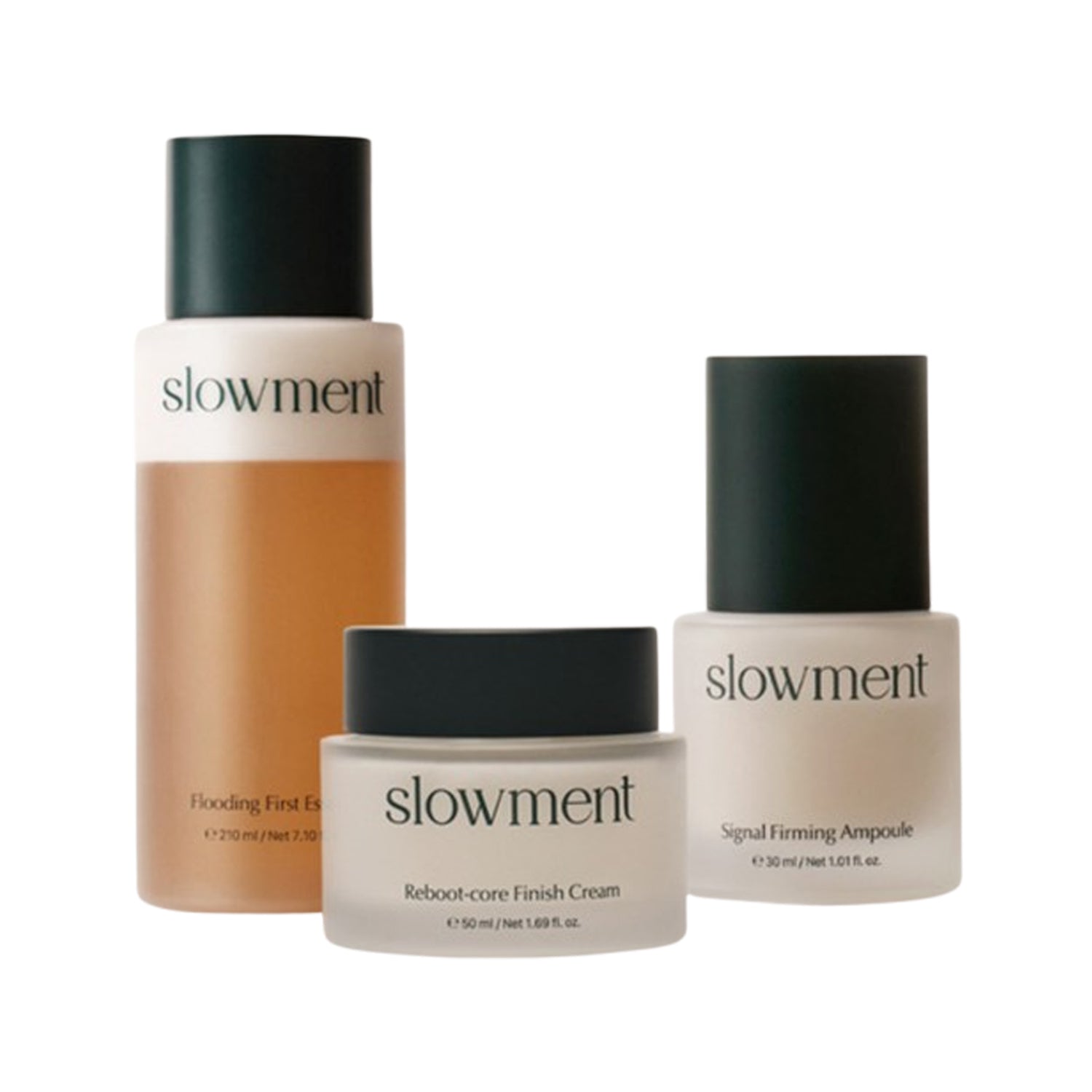 slowment Slow-Aging 3-Piece Set (Essence + Ampoule + Cream)