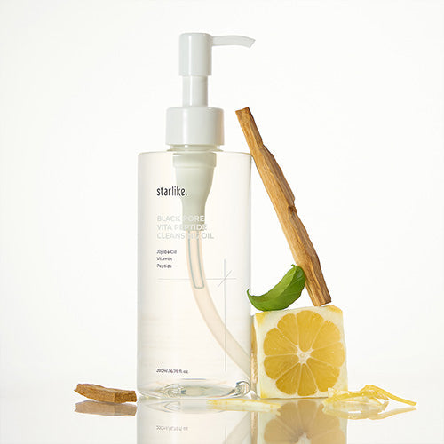 starlike Black Pore Vita Peptide Cleansing Oil 200ml