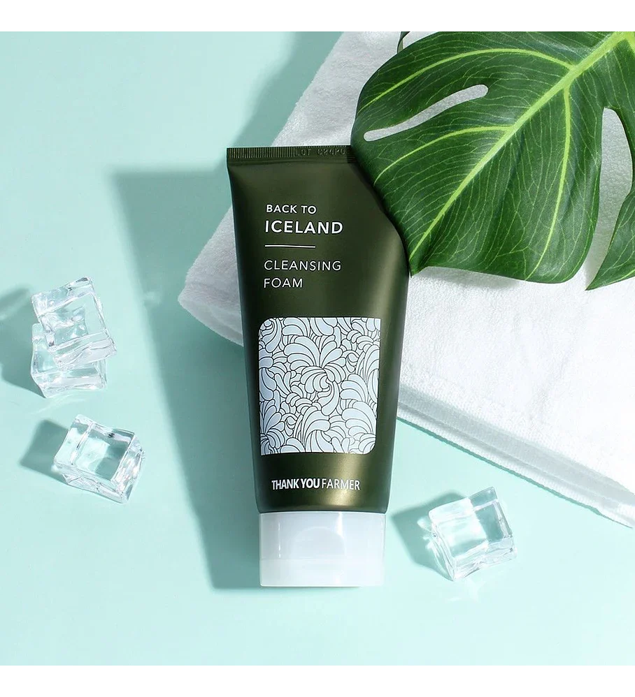 THANK YOU FARMER Back To Iceland Cleansing Foam 120ml - DODOSKIN