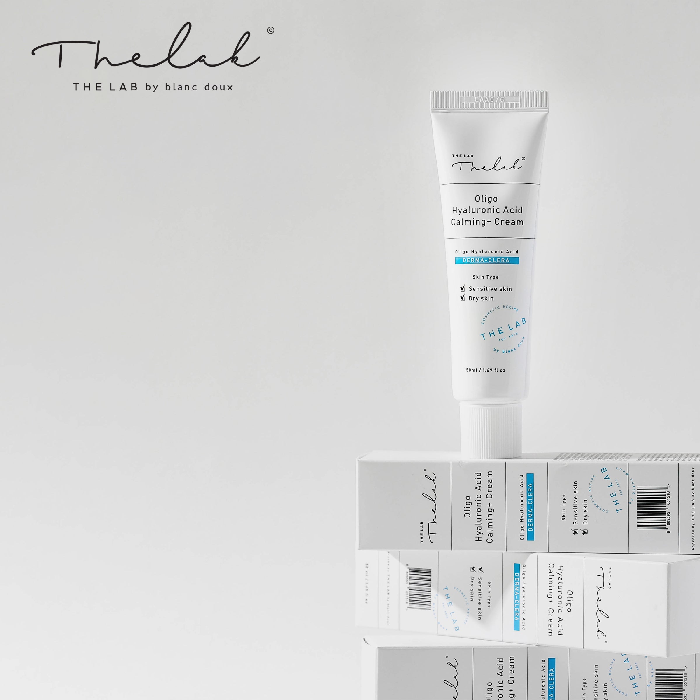 THE LAB by blanc doux Oligo Hyaluronic Acid Calming+ Cream 50ml - DODOSKIN